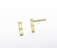 Image 3 of Bamboo Stick Earring Stud