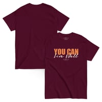 Image 1 of YCLW Bold Script Tee - Maroon