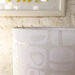 Image of Pebble Wide Tub Drum Lampshade