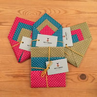 Beeswax Wraps - Spots - Pack of 3
