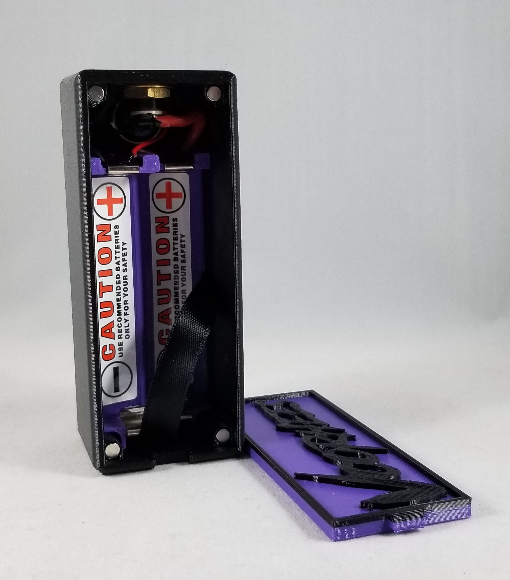 3D Printed Mini Dual 18650 Mods | Voorhees Customs 3D Printed Mini Dual 18650 Mods | Voorhees Customs