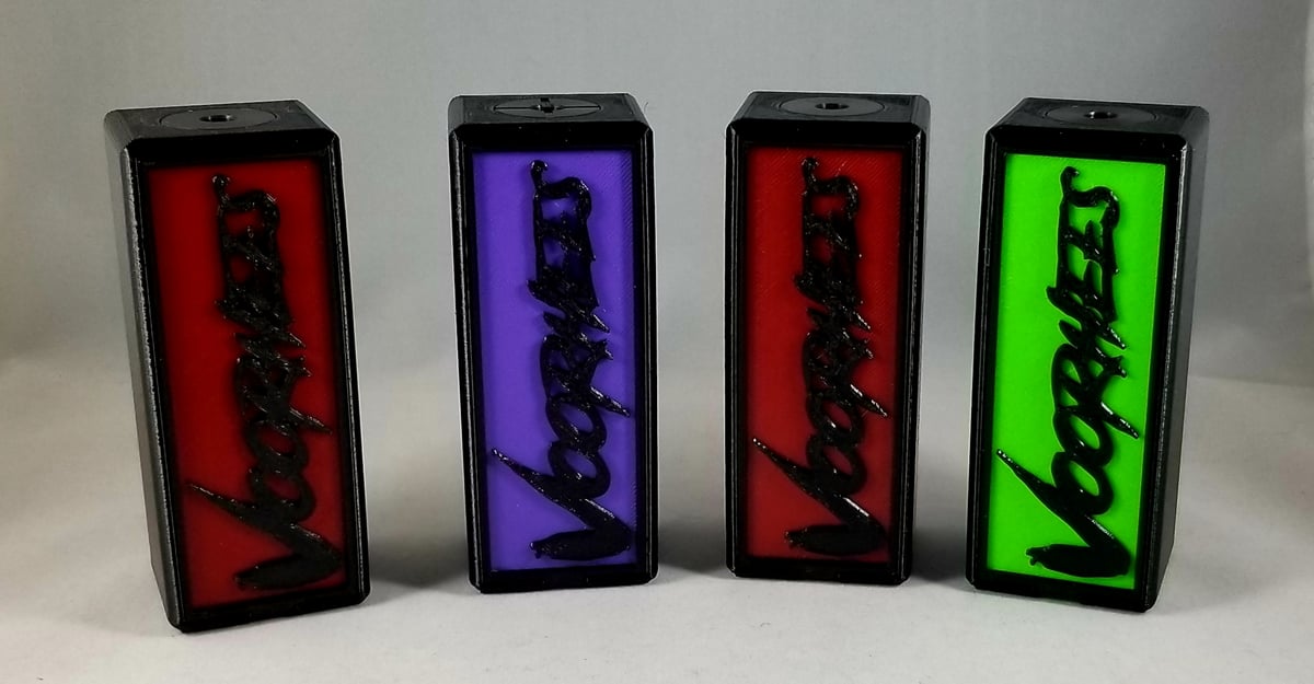 3D Printed Mini Dual 18650 Mods | Voorhees Customs 3D Printed Mini Dual 18650 Mods | Voorhees Customs