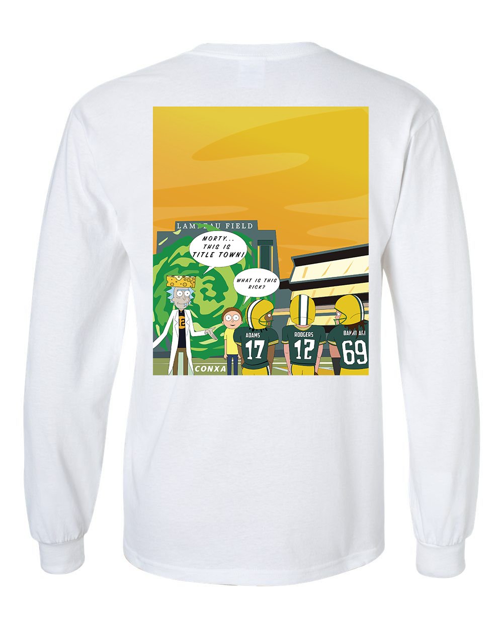 Image of Rick and Morty X GB Packers