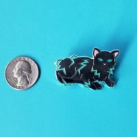 Image 3 of Nikola Tesla's Cat Pin
