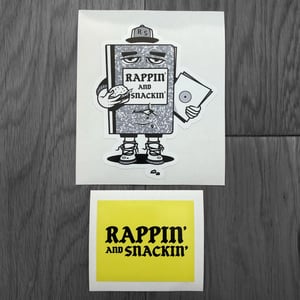 Image of Rappin' And Snackin' Sticker Pack 