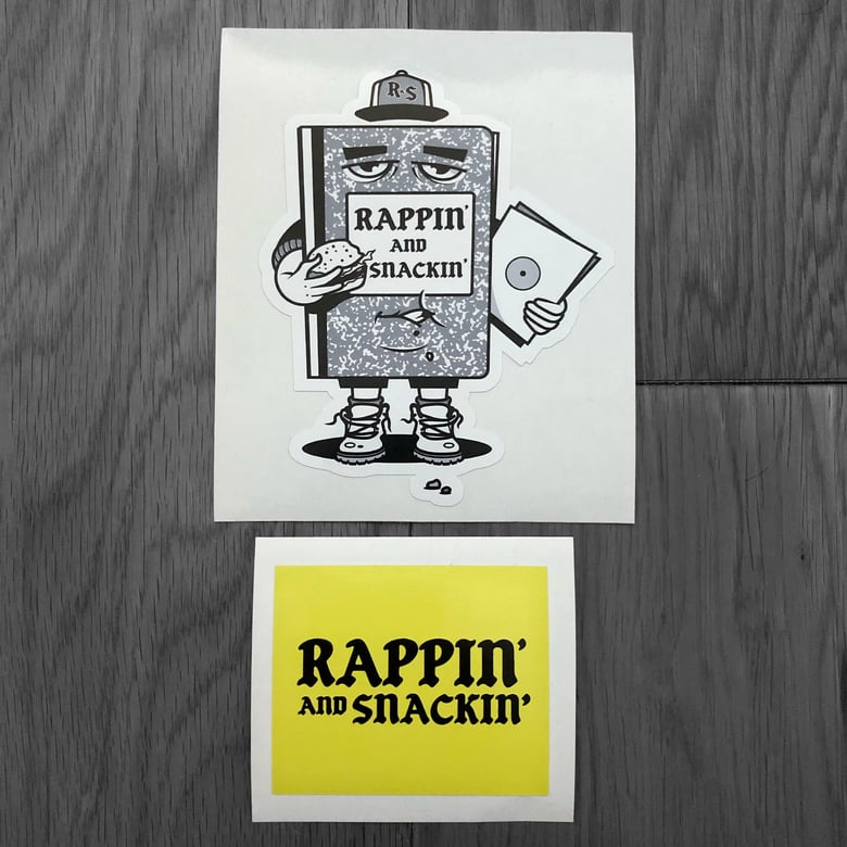 Image of Rappin' And Snackin' Sticker Pack 