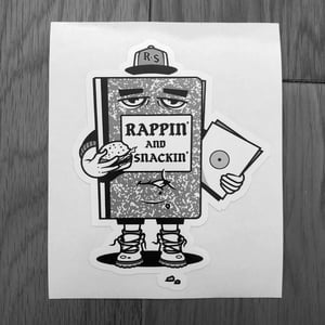 Image of Rappin' And Snackin' Sticker Pack 