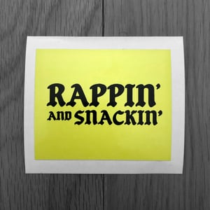 Image of Rappin' And Snackin' Sticker Pack 