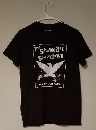 Image of Showcase Showdown - classic logo (black shirt)