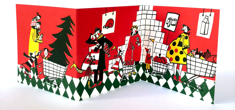 Image of Christmas Shopping cards