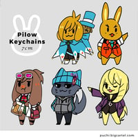 Apollo Justice Pillow Keychains