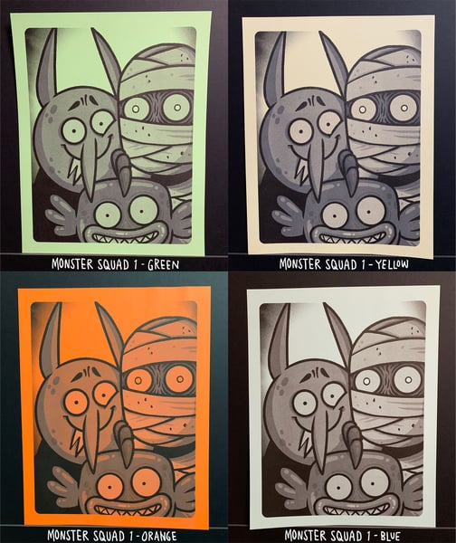 Image of Hammoween Riso Prints B