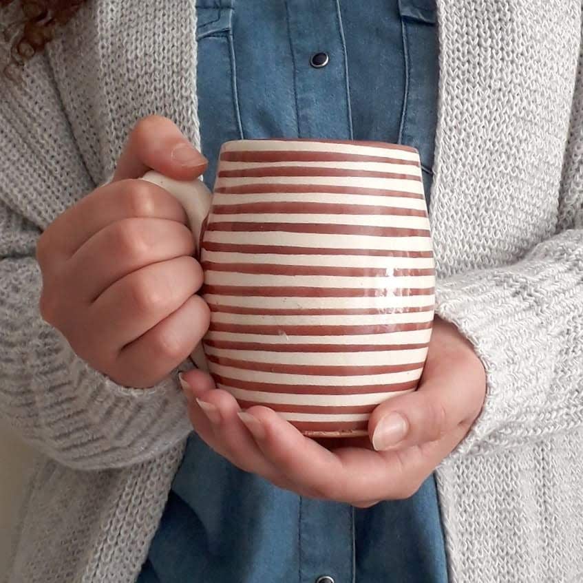 Image of CERAMIC MUGS - STRIPES