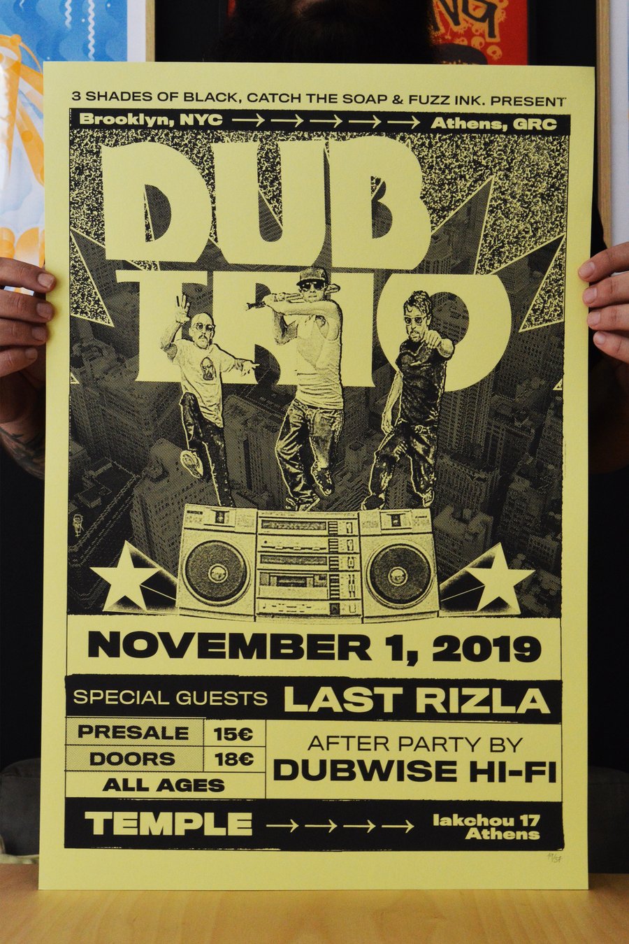 Image of Dub Trio w/ Last Rizla & Dubwise Hi-Fi