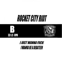 Image 4 of Rocket City Riot Handmade Lathe Cut 7" clear vinyl
