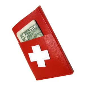 Image of Swiss ) Mini Card Wallet 