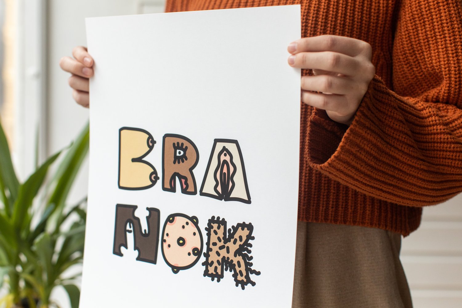 bra nok - print
