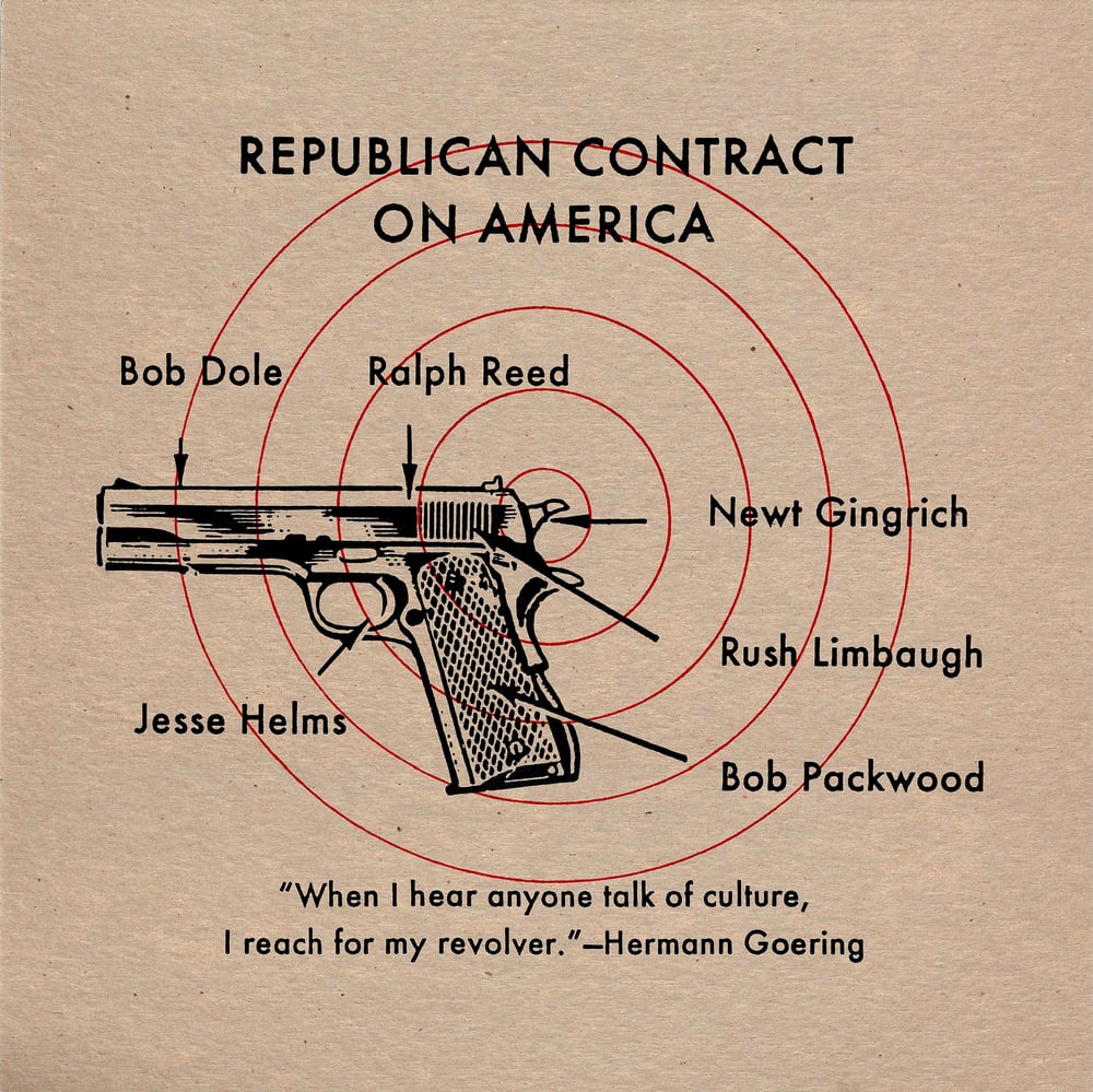Image of "Republican Contract on America”