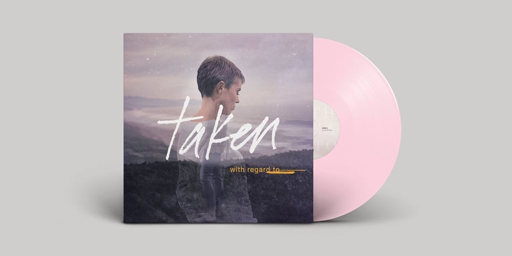 Image of Taken "With Regard To" LP (Pink Vinyl)