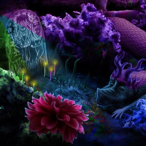 Image of FutuRetro Dreams Tapestry