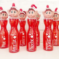 Image 2 of Personalized Elf Water Bottles