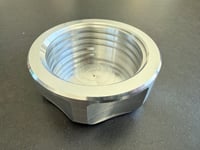 Image 3 of 2/3/4 Quart Oversized Billet Aluminum Gas Cap - Series 2