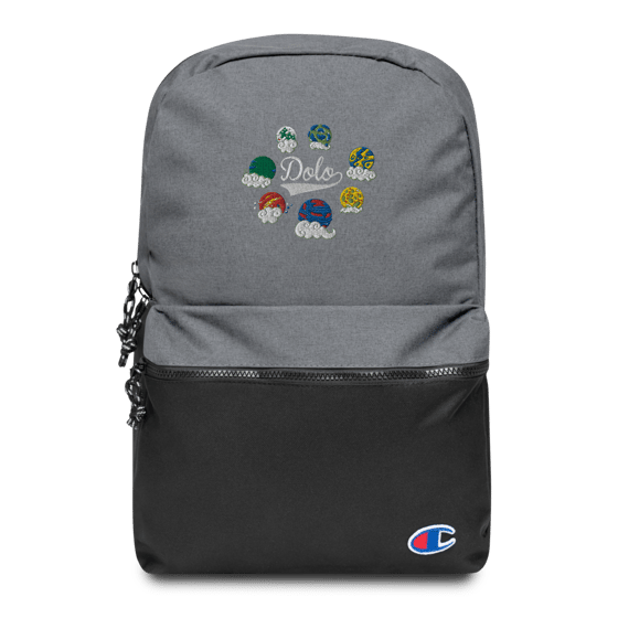 Image of Embroidery Champion Planet Dolo Bookbag (Custom Print Orders Available)