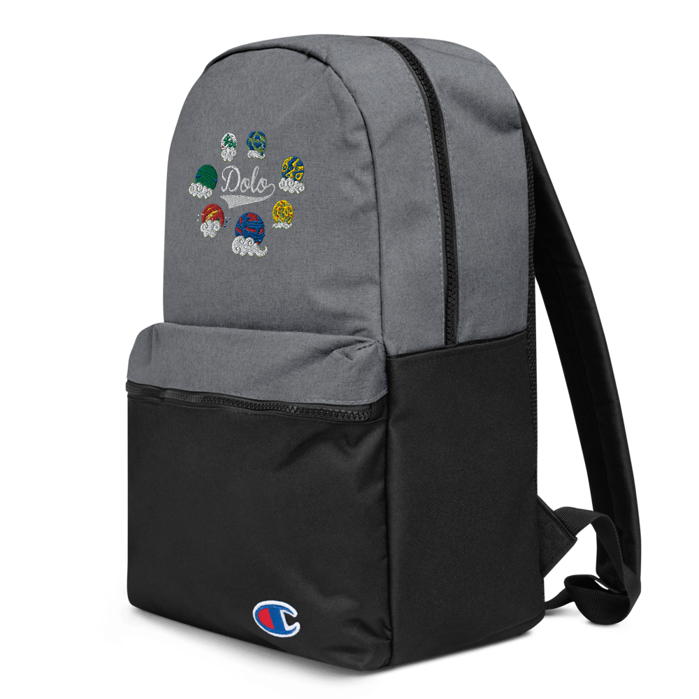 Embroidery Champion Planet Dolo Bookbag (Custom Print Orders Available)