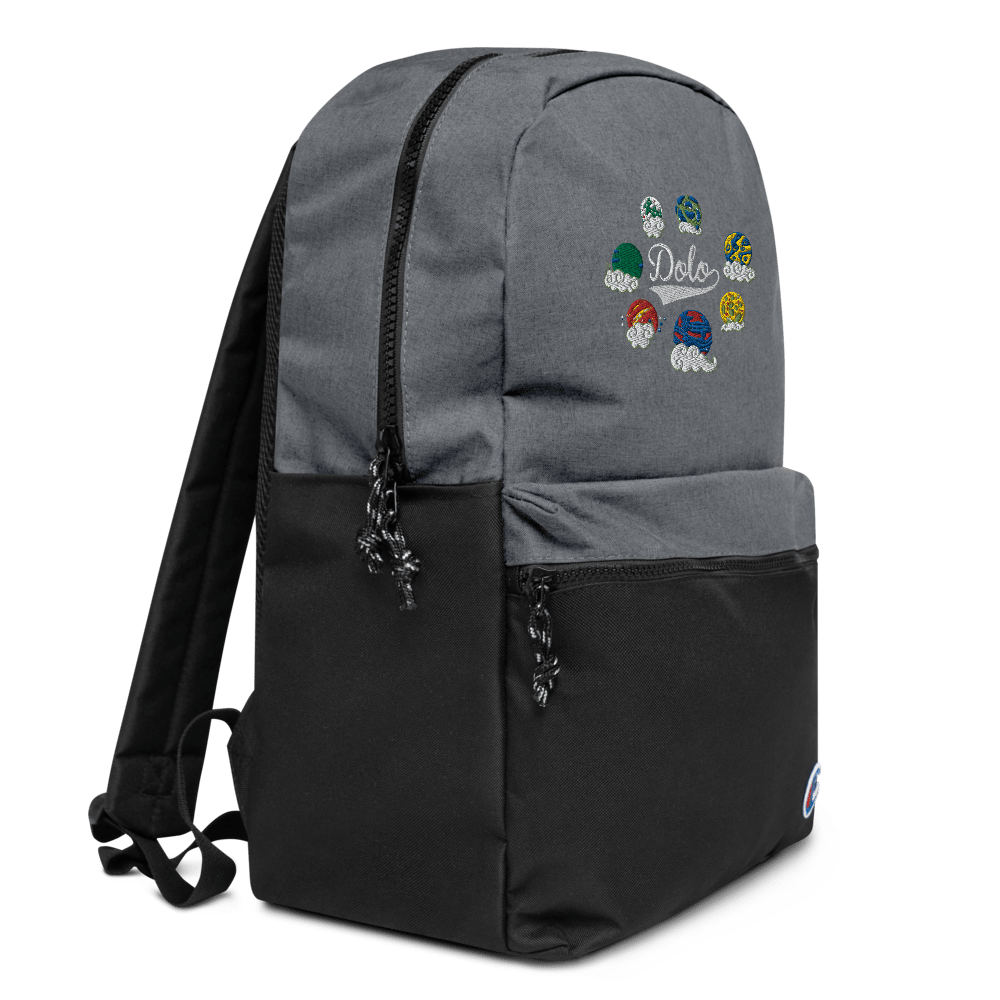 Embroidery Champion Planet Dolo Bookbag (Custom Print Orders Available)