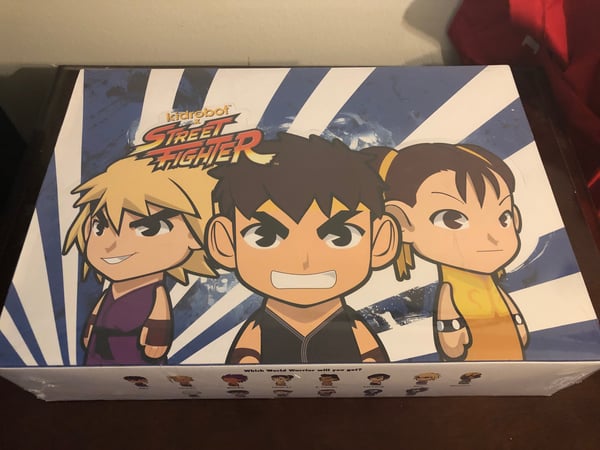 Image of Street Fighter Series 2 - Kidrobot mini figures SEALED CASE