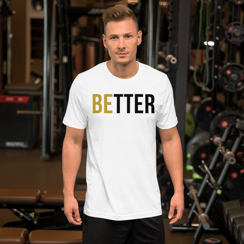 Stronger Everyday Mens T Shirt S-5XL weight lifting gym training