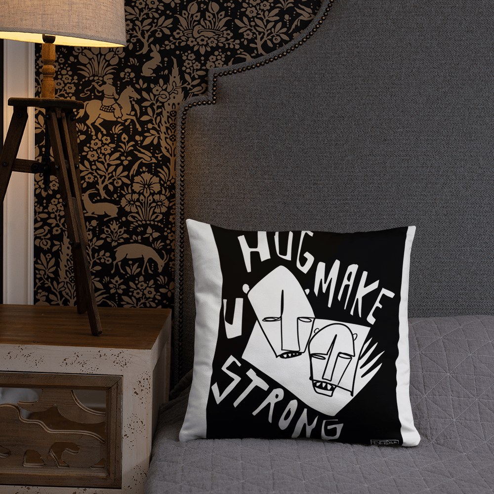 Image of Hug make you strong pillow