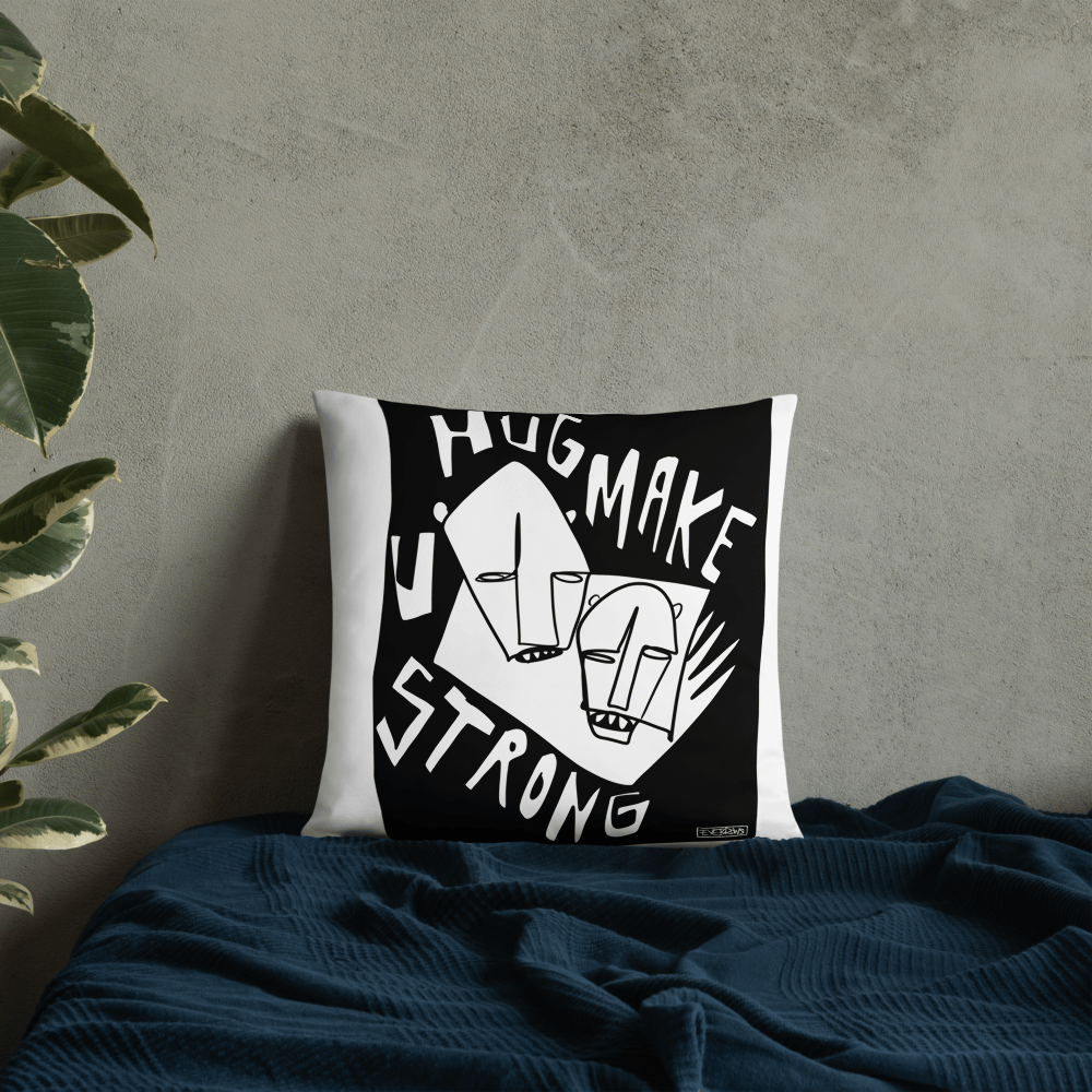 Image of Hug make you strong pillow