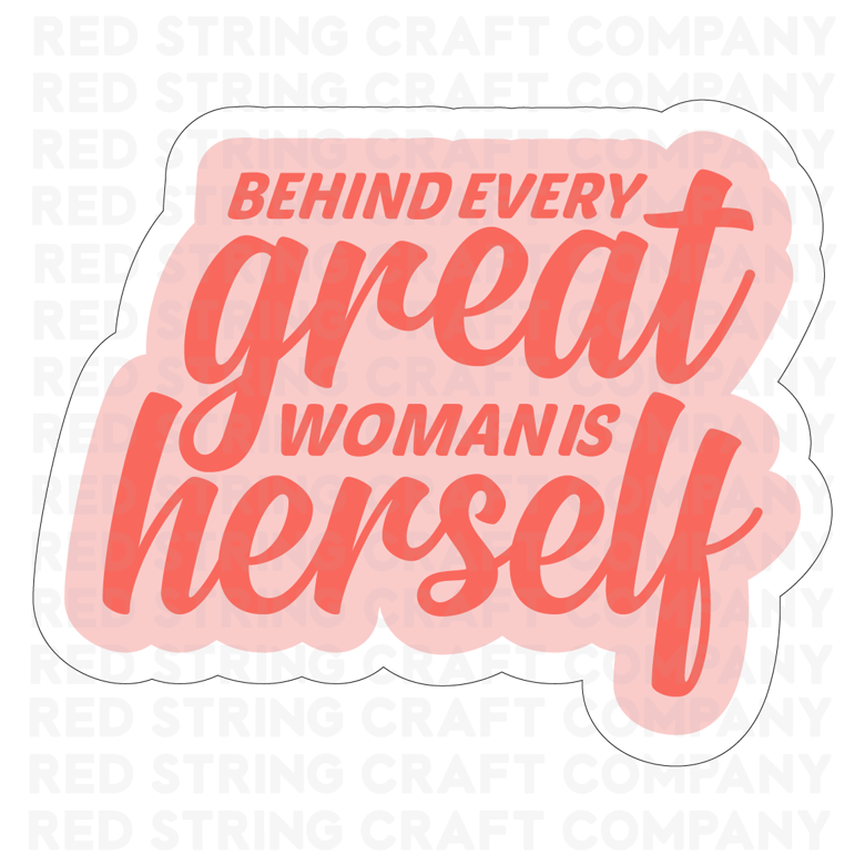 Image of Great Woman Sticker