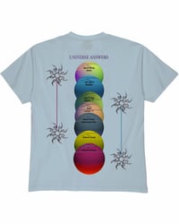 Image 2 of TO THE LIGHT TEE (PALE BLUE)