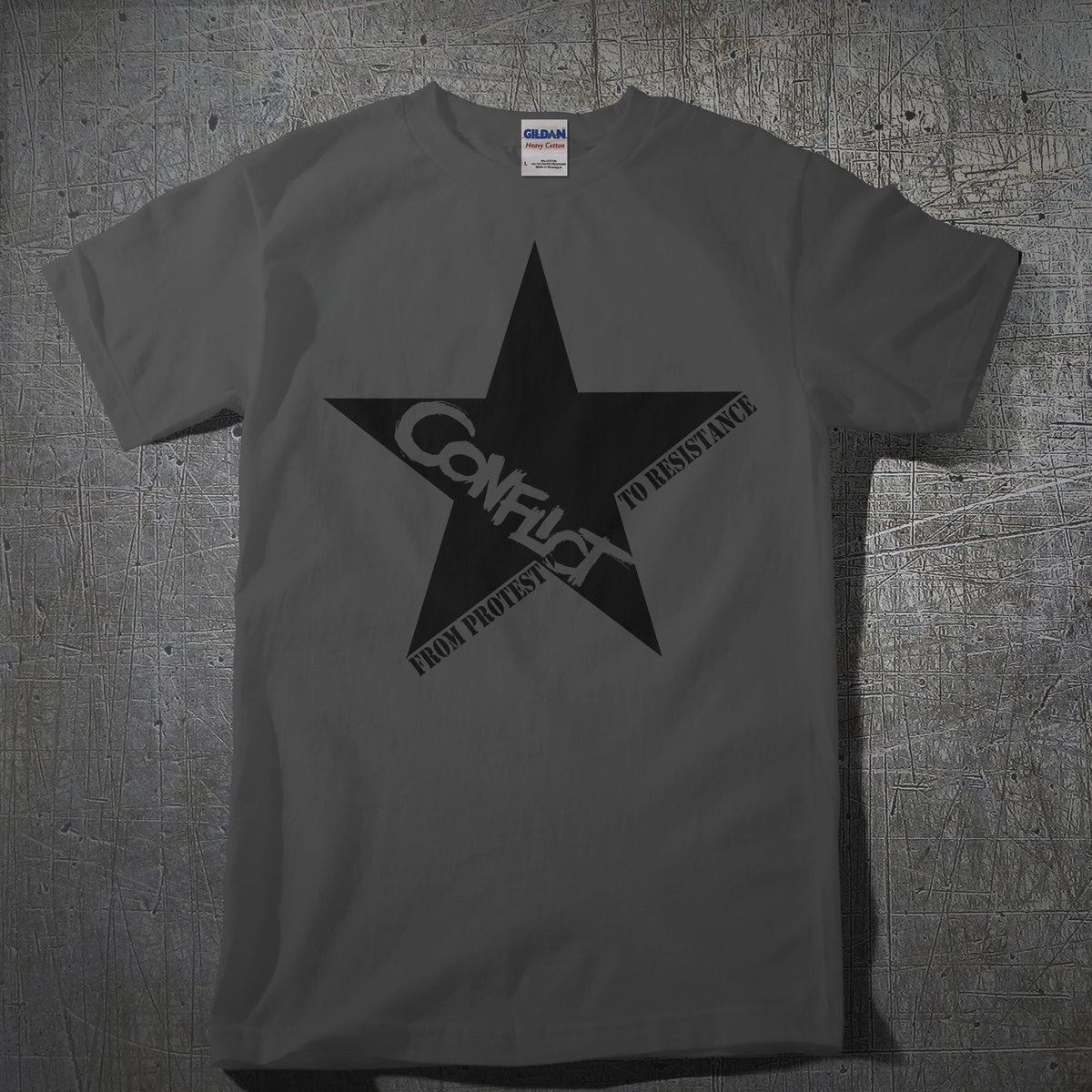 Image of From Protest to Resistance Grey Shirt