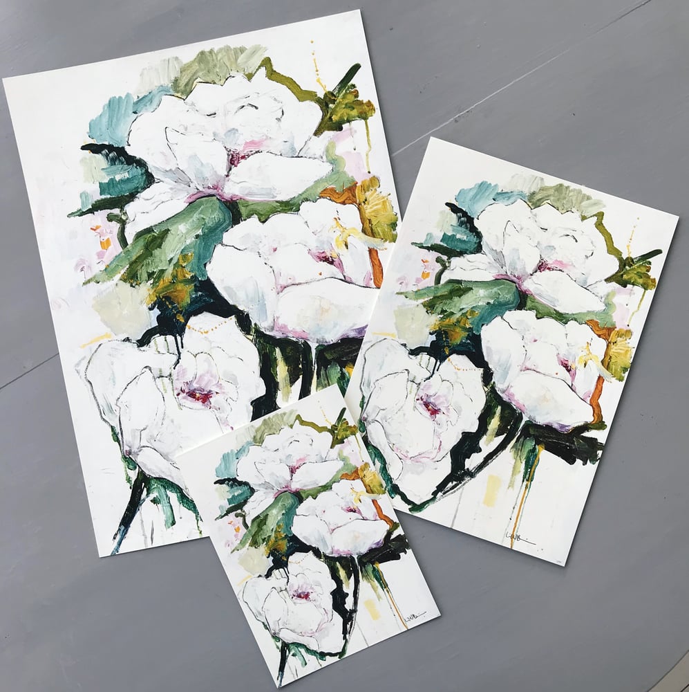 Image of A5/A4/A3 Print # Fleurs -100KR/250KR/500KR