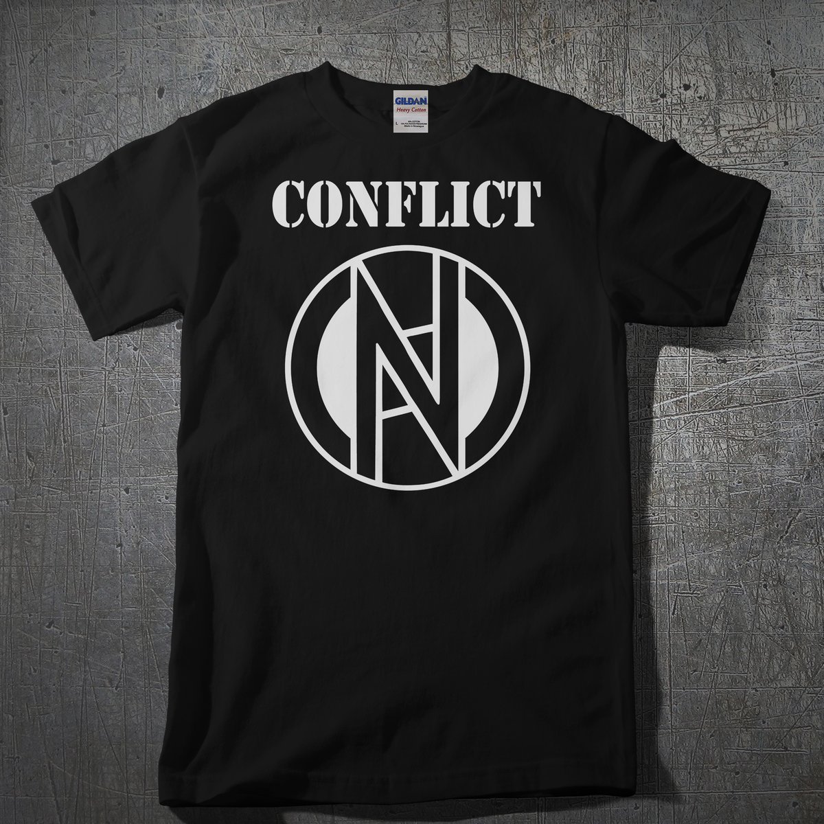 Image of Conflict logo T-Shirt