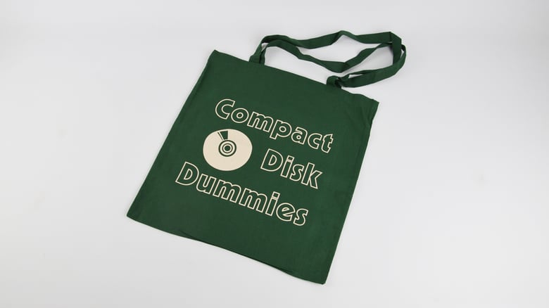 Image of Bottle Green Logo tote bag