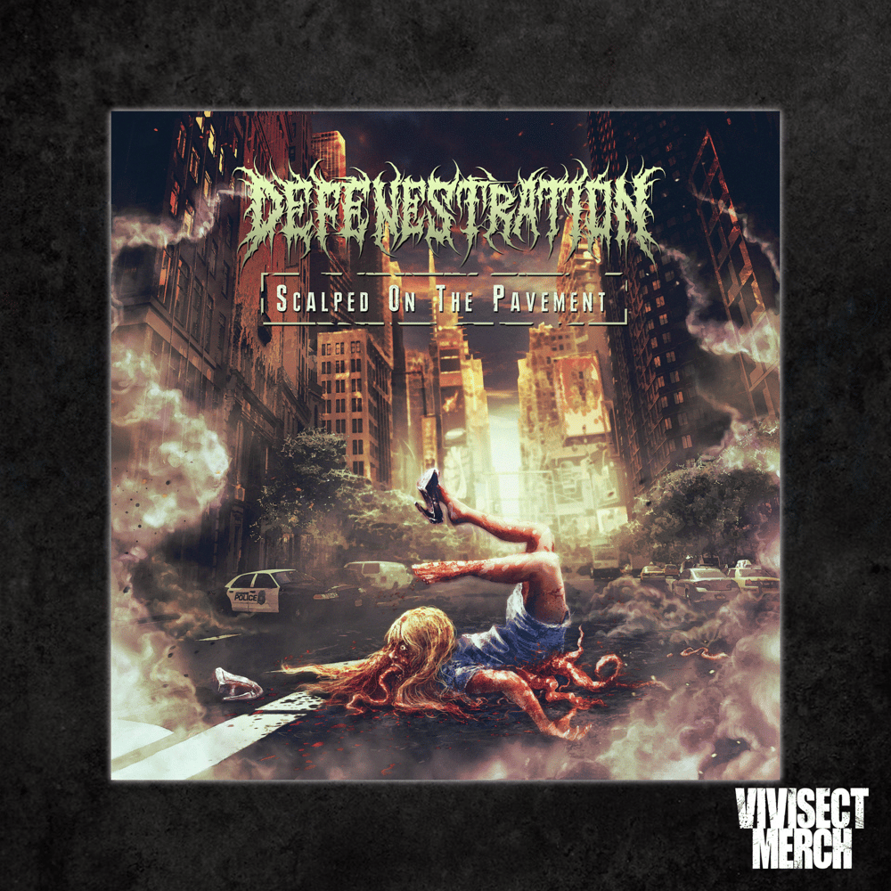 Image of Defenestration "Scalped On The Pavement" CD