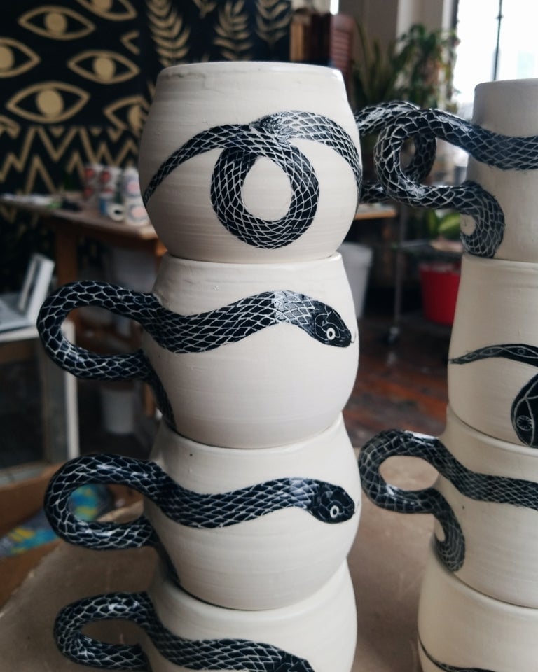Image of Classic Φίδι (Snake) mug