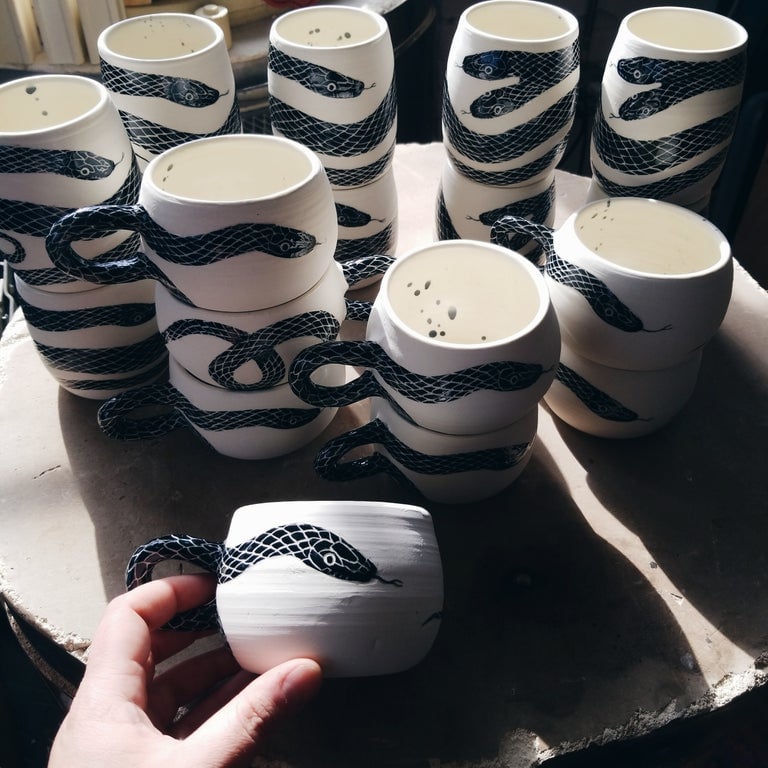 Image of Classic Φίδι (Snake) mug