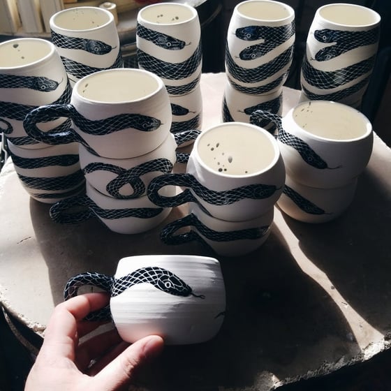 Image of Classic Φίδι (Snake) mug