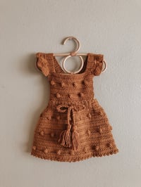 Pinafore Bobble Dress