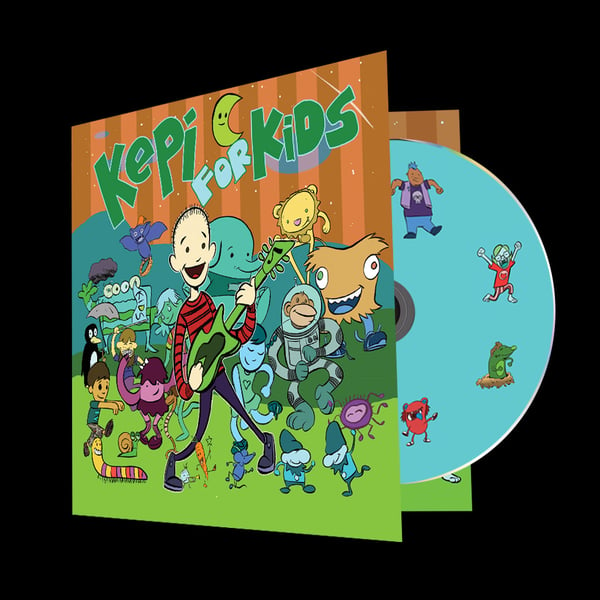 Image of CD: Kepi Ghoulie "Kepi For Kids!"