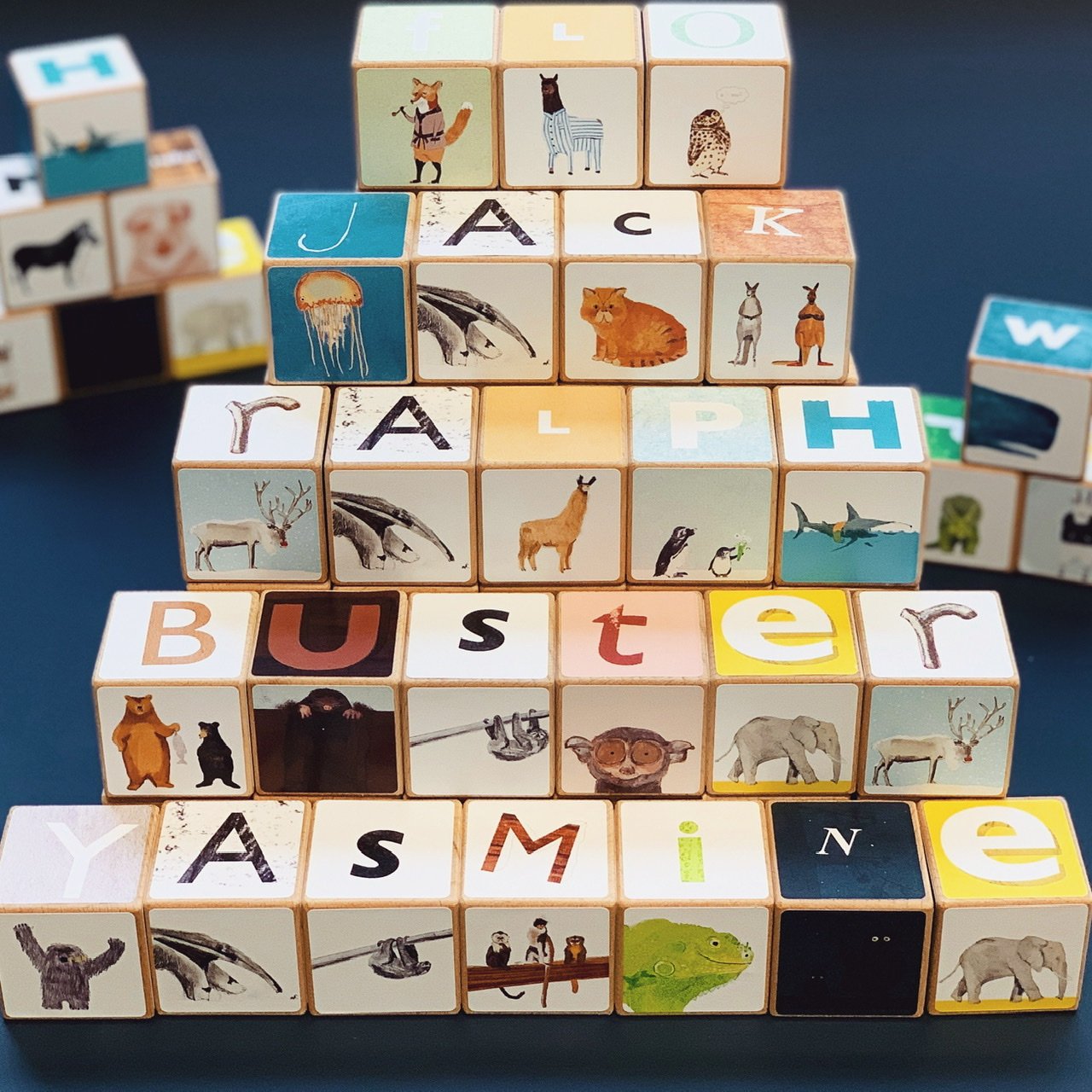 Pottery barn alphabet blocks sales