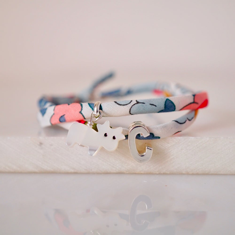 Image of Personalised cow bracelet