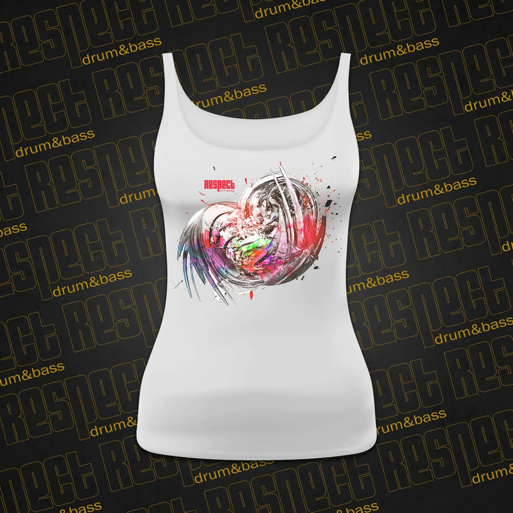 Image of *Limited Edition* RESPECT Flyer Design Series - Women's Twisted Heart Tank