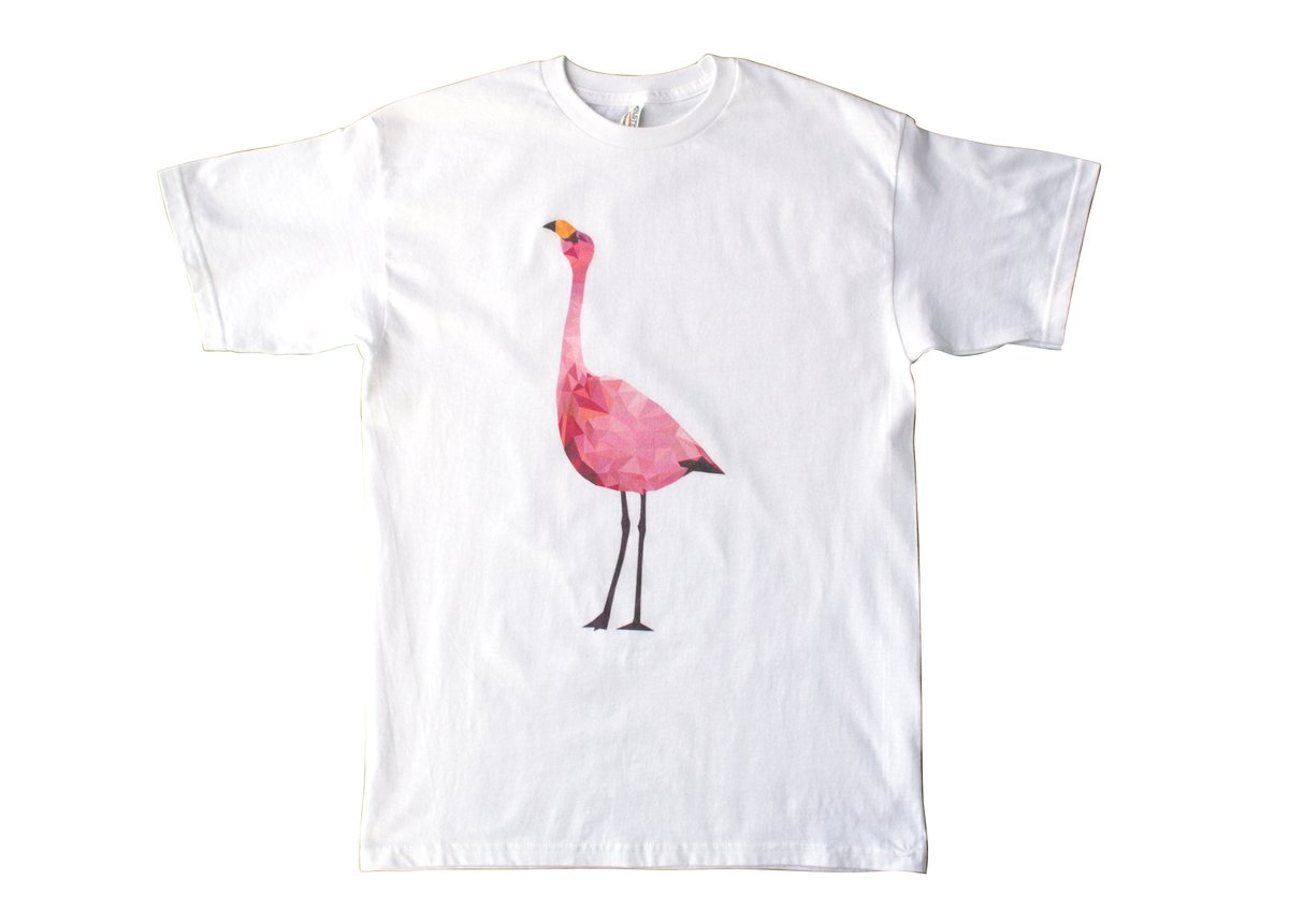 Low-Poly Flamingo Tee | Trillestflock