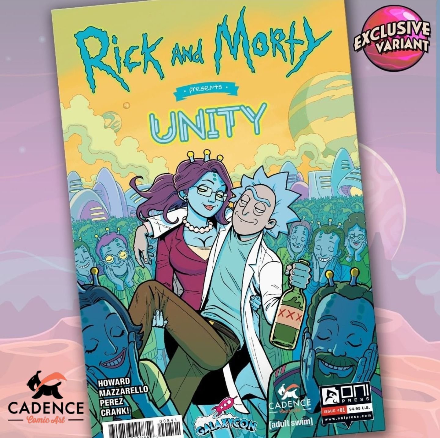 Image of Rick and Morty Presents Unity #1 Cadence Comic Art Variant / Cover by Rebekah Isaacs